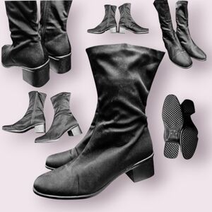 Metro Black Ankle Boots